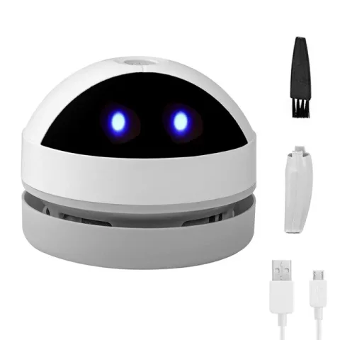 Hallocool HCM19 Mini Desktop Vacuum — Product photo