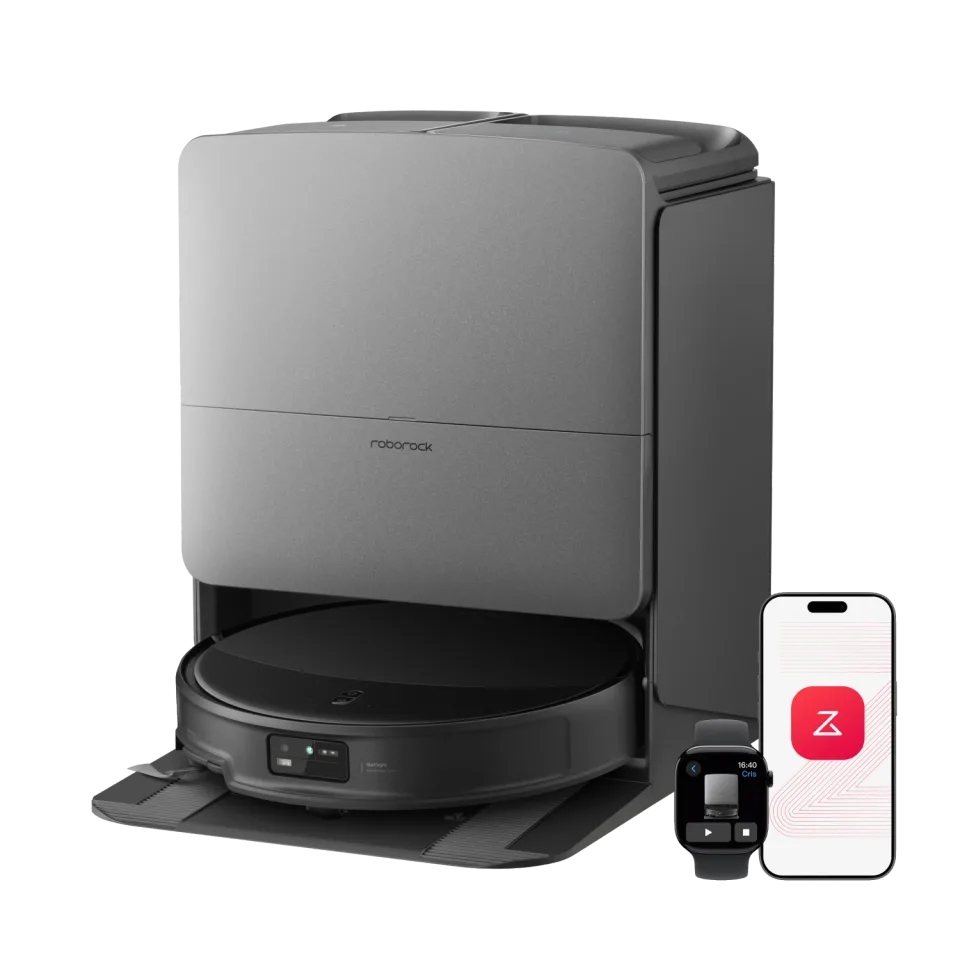Roborock Saros 20 robot vacuum and mop — Product photo