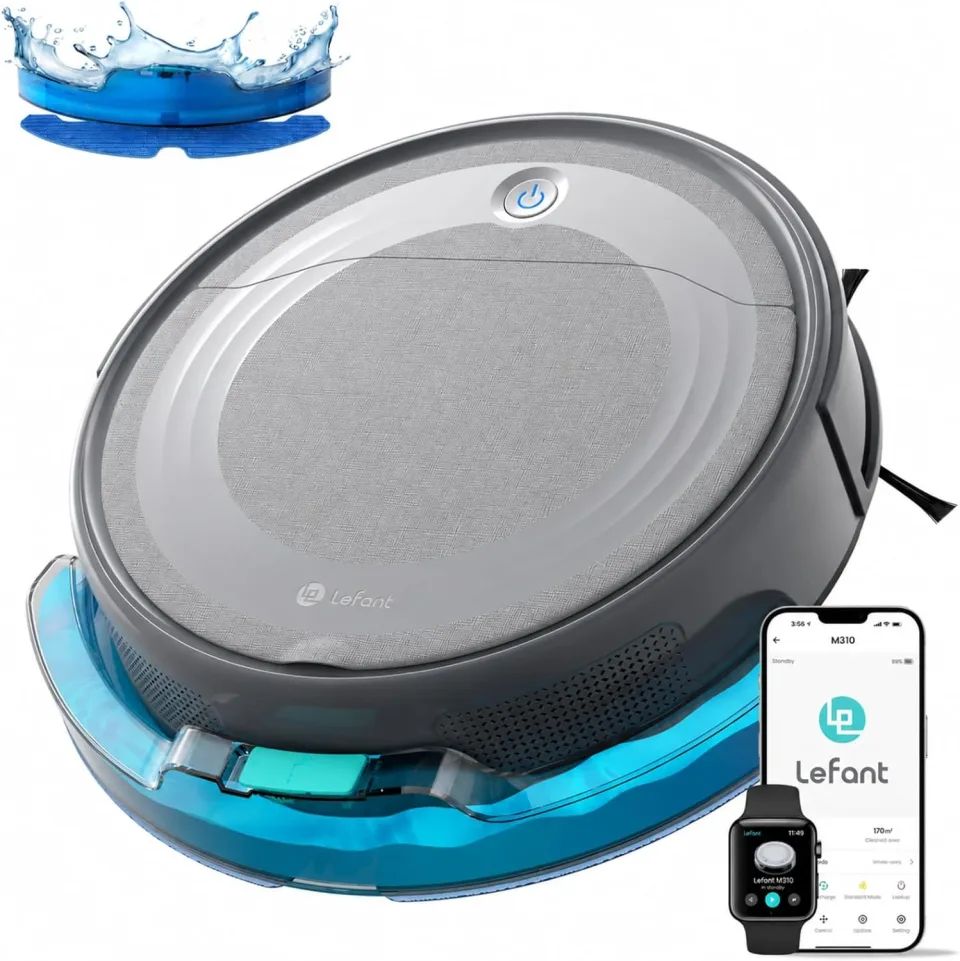 Lefant M310 robot vacuum and mop — Product photo