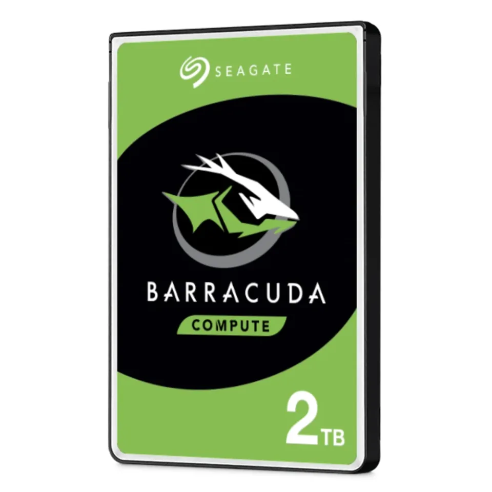 Seagate BarraCuda 2 TB 2.5-inch hard drive — Product photo