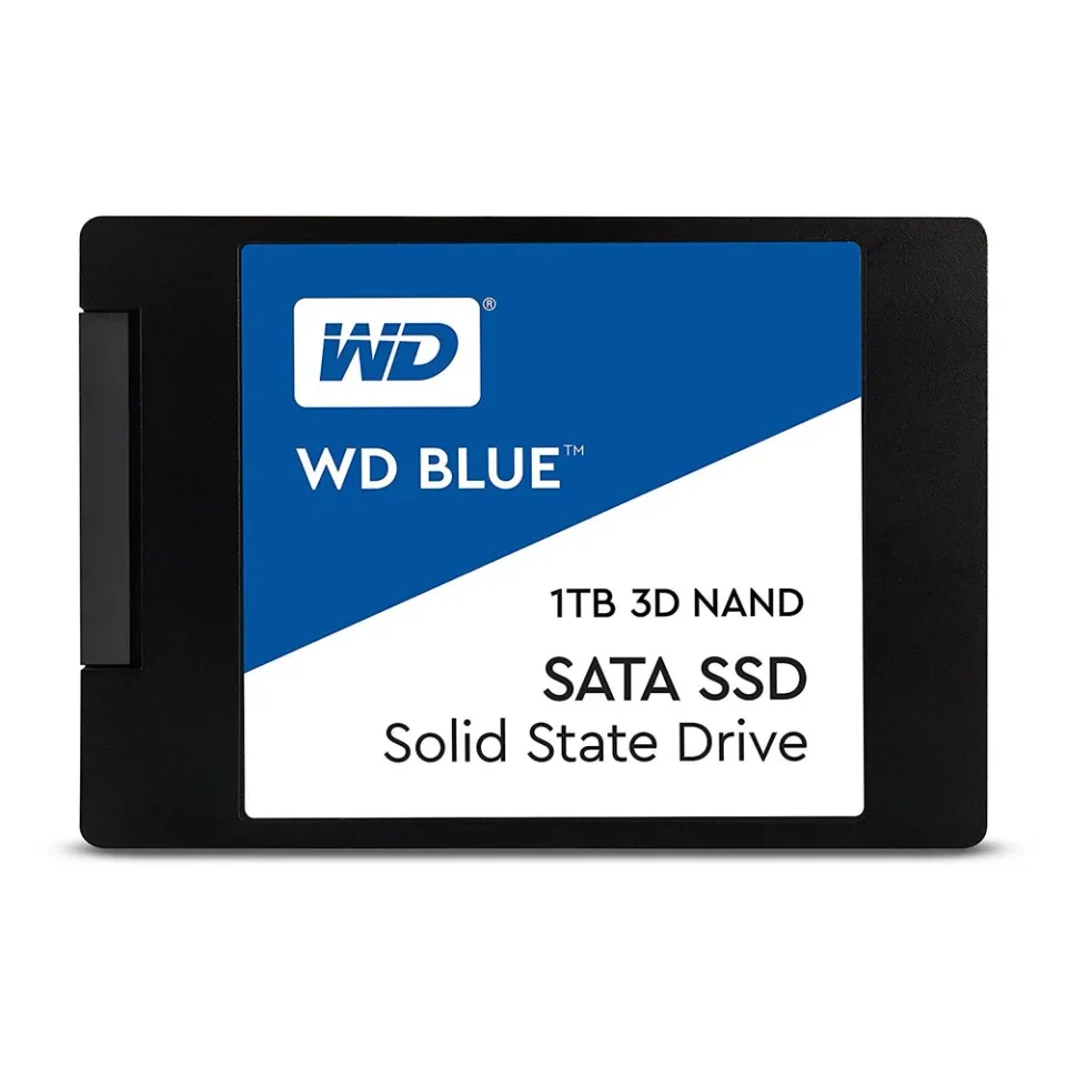 WD Blue 1 TB 2.5-inch SATA SSD — Product photo