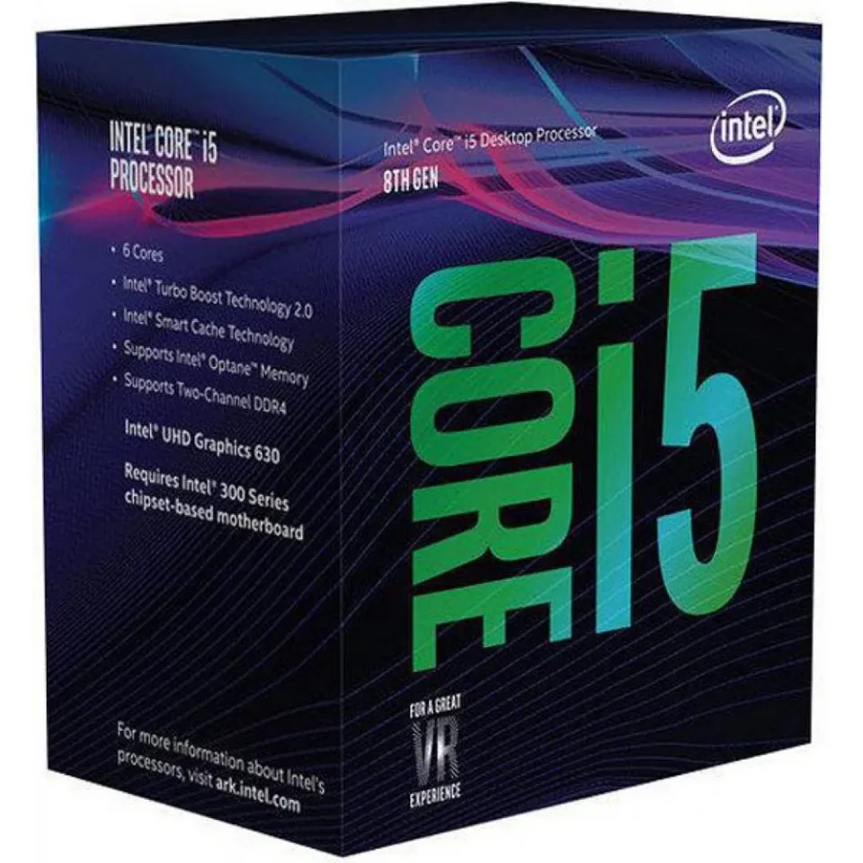 Intel Core i5-8600K processor — Product photo
