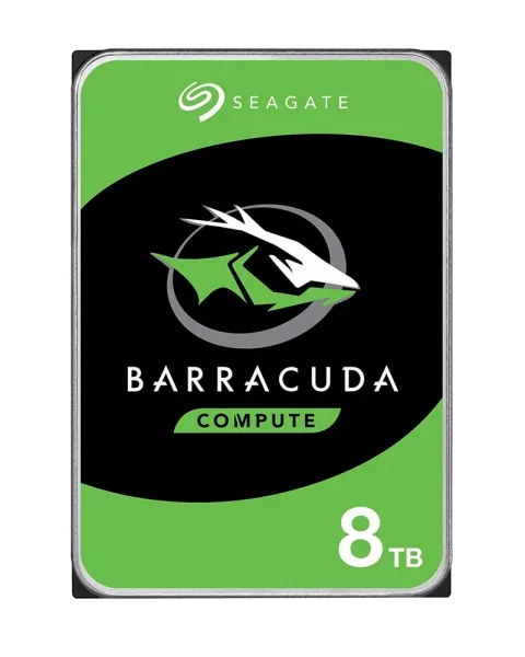 Seagate BarraCuda 8 TB 3.5-inch hard drive (ST8000DM004) — Product photo