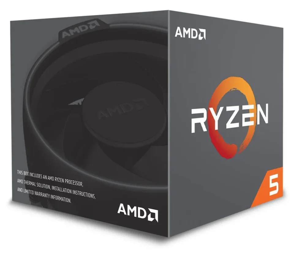 AMD Ryzen 5 2600 processor — Product photo