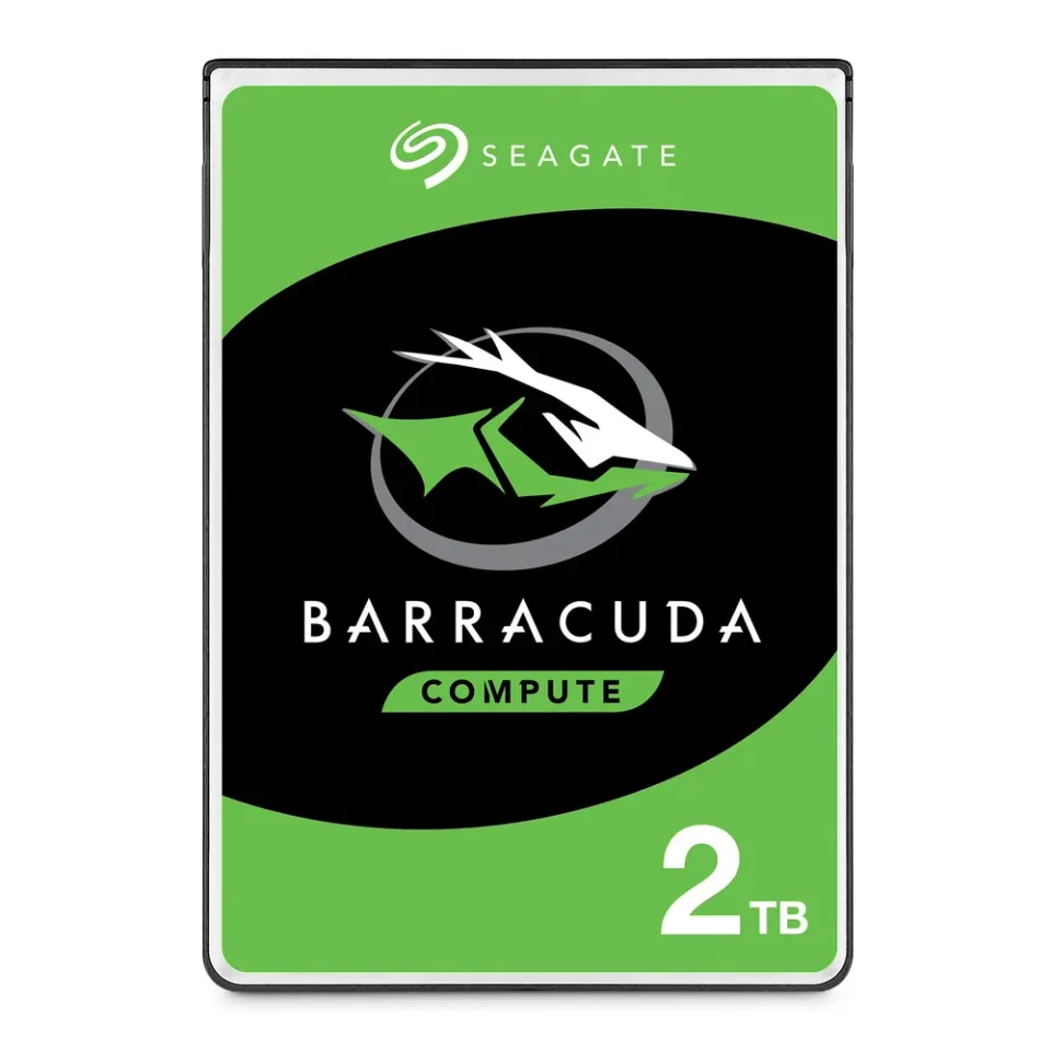 Seagate BarraCuda Mobile 2 TB 2.5-inch hard drive — Product photo