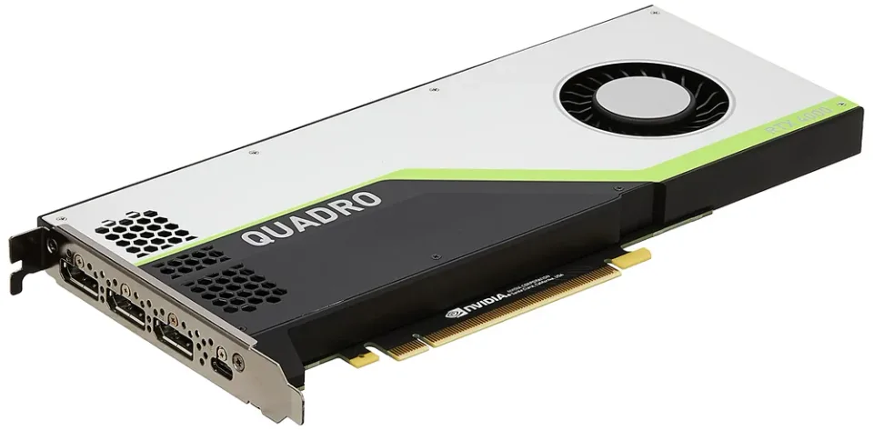PNY NVIDIA Quadro RTX 4000 graphics card — Product photo