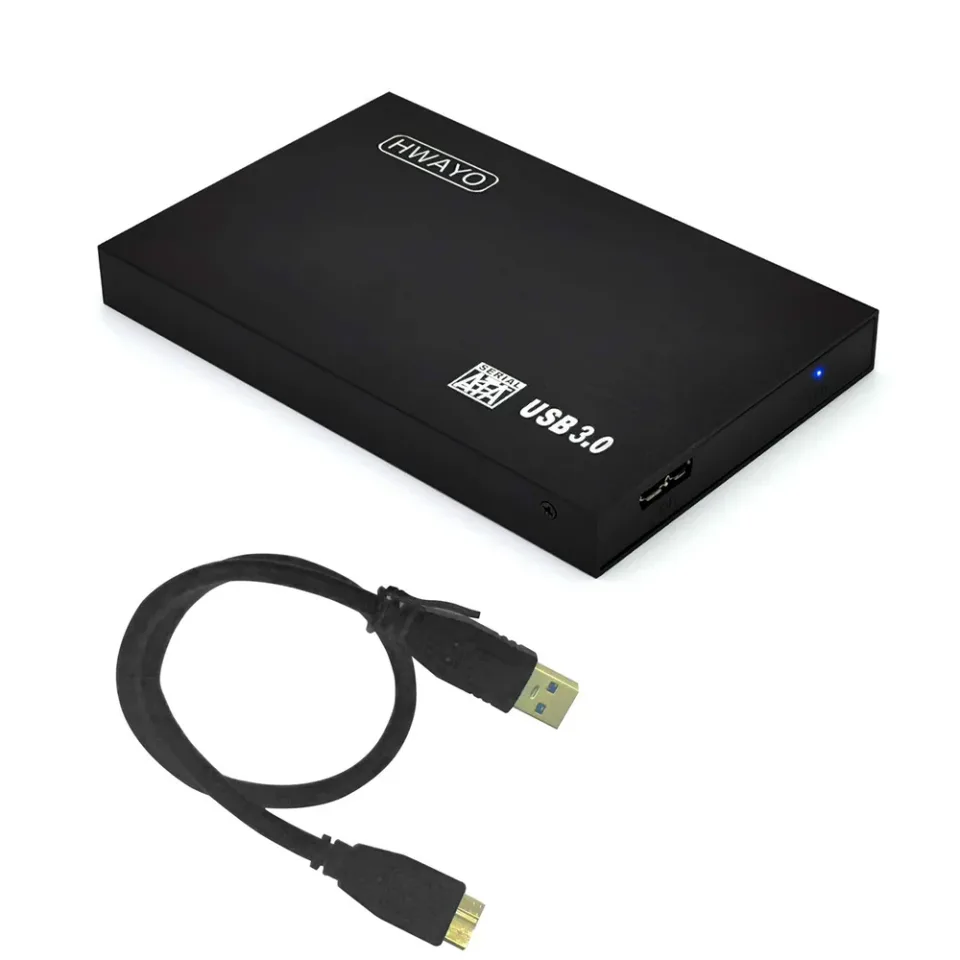 HWAYO 160 GB portable hard drive — Product photo