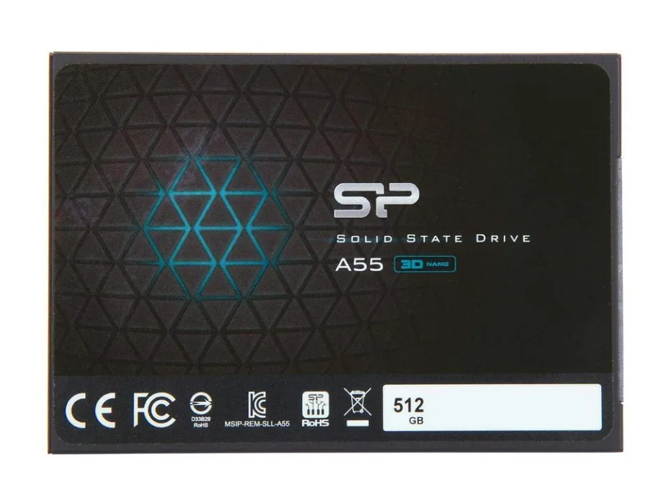 Silicon Power 512 GB 2.5-inch SATA SSD — Product photo