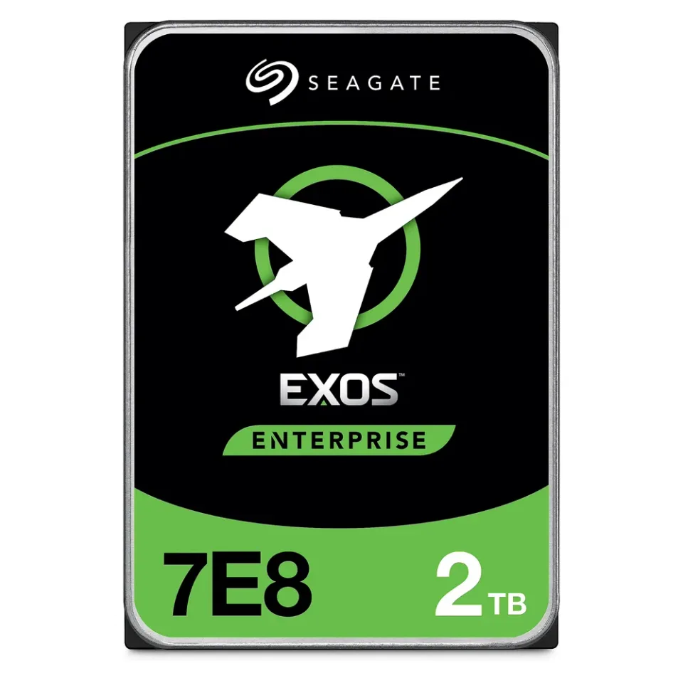 Seagate Enterprise Capacity 2 TB 3.5-inch hard drive — Product photo