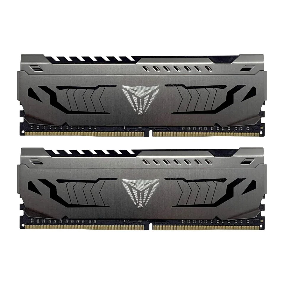 Patriot Viper Steel 16 GB (2 x 8 GB) DDR4 3600 MT/s desktop memory kit — Product photo
