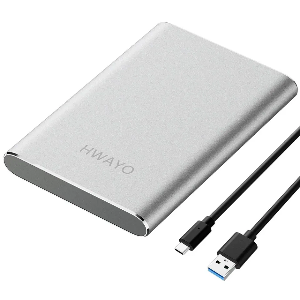 HWAYO 750 GB portable hard drive — Product photo