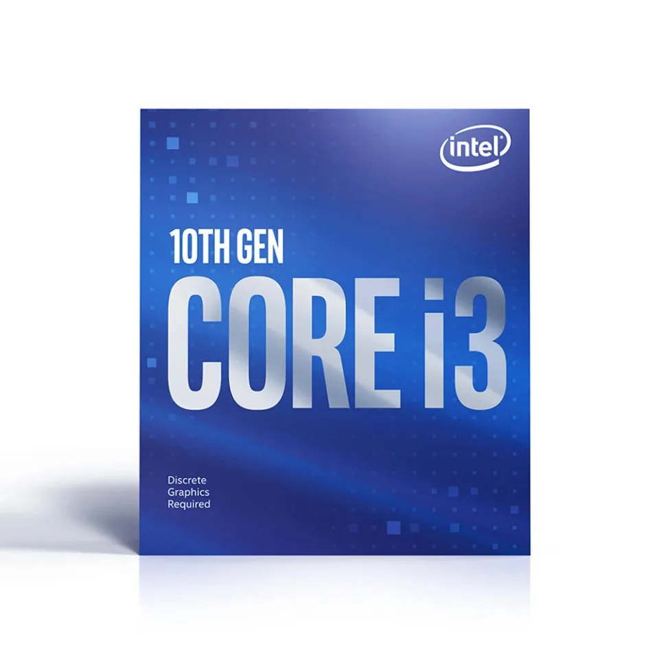 Intel Core i3-10100F processor — Product photo