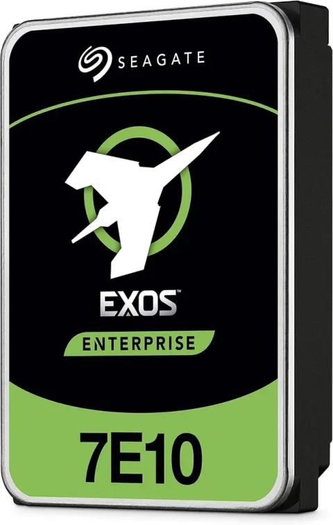 Seagate Exos 7E10 2 TB hard drive — Product photo
