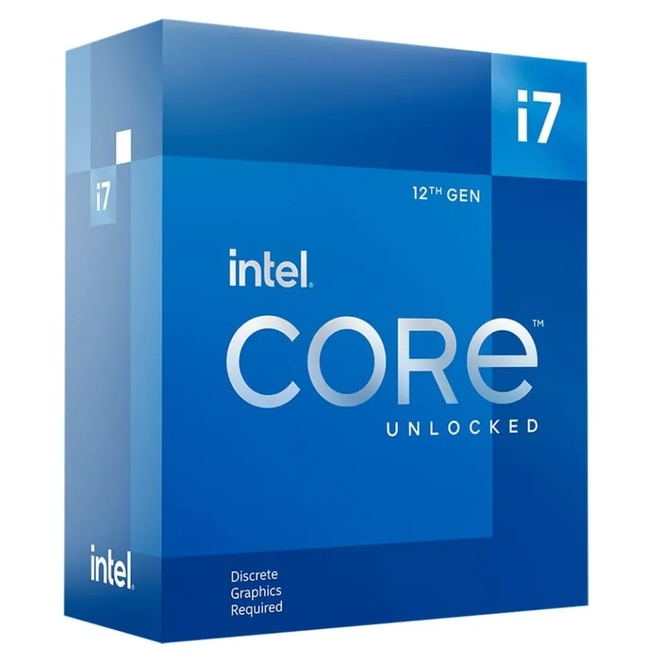 Intel Core i7-12700KF processor — Product photo
