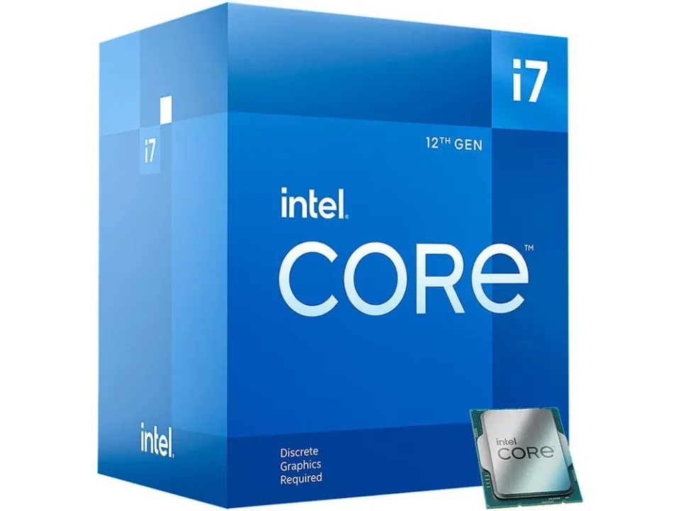 Intel Core i7-12700F processor — Product photo