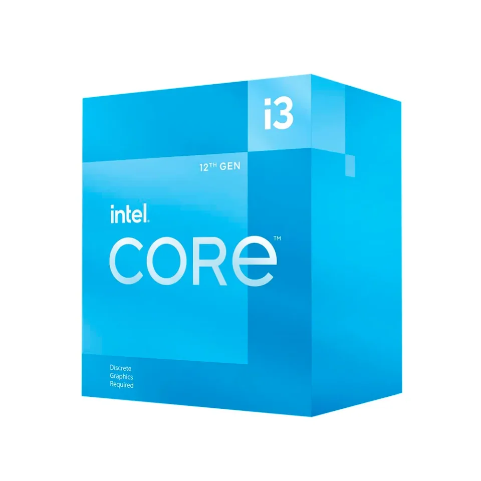 Intel Core i3-12100F processor — Product photo