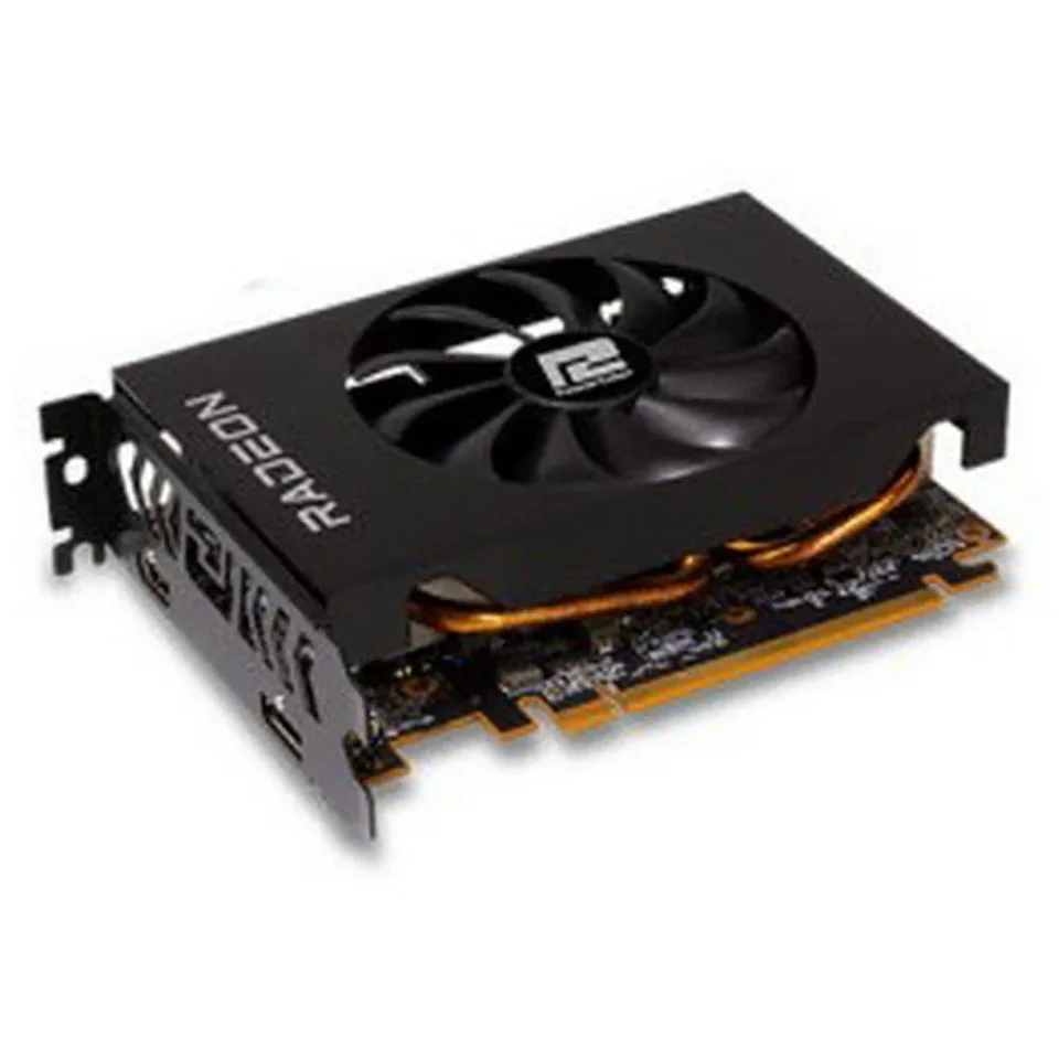 PowerColor AMD Radeon RX 6500 XT ITX 4GB GDDR6 graphics card — Product photo