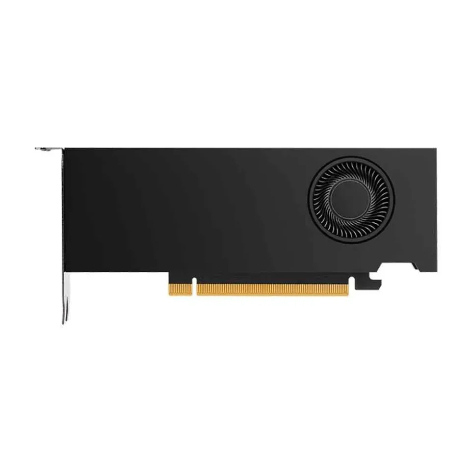 PNY Discover NVIDIA RTX A2000 12GB graphics card — Product photo