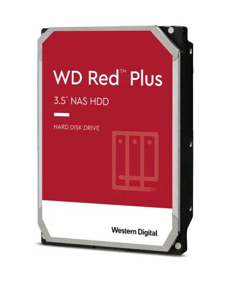 WD Red Plus 3 TB 3.5-inch hard drive — Product photo