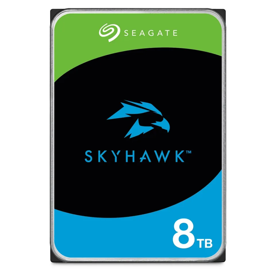 Seagate Skyhawk 8 TB 3.5-inch hard drive — Product photo