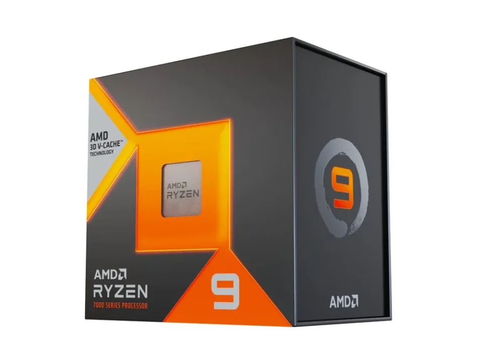 AMD Ryzen 9 7900X3D processor — Product photo