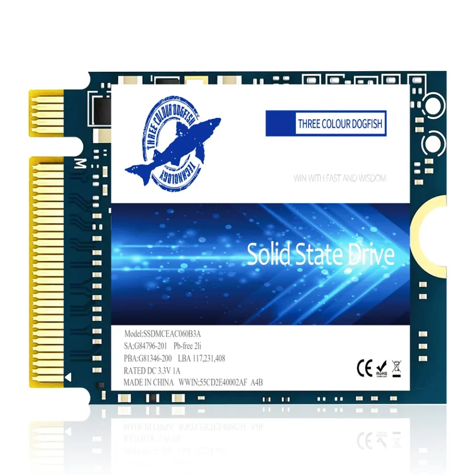 Dogfish 1 TB M.2 2230 NVMe SSD — Product photo