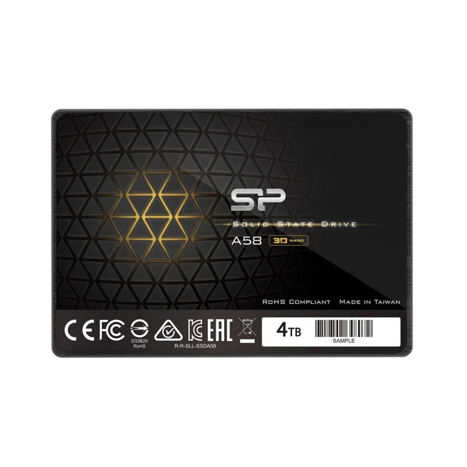 Silicon Power 4 TB 2.5-inch SATA SSD — Product photo