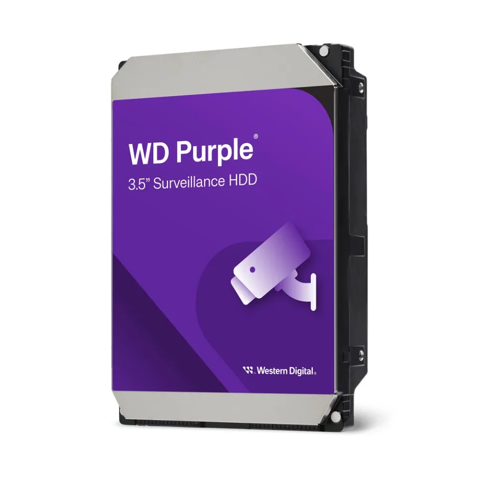 WD Purple 2 TB 3.5-inch hard drive — Product photo