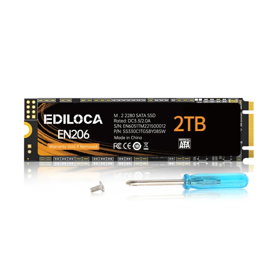 Ediloca EN206 2 TB M.2 2280 SATA SSD — Product photo
