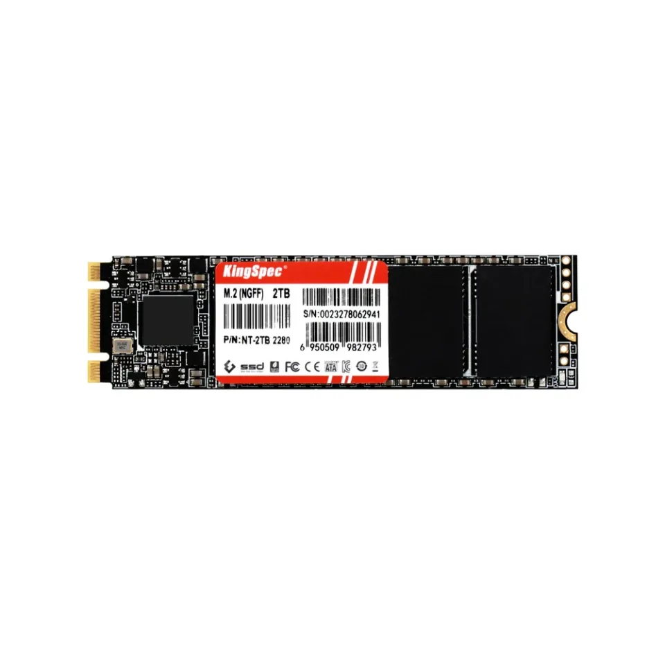 KingSpec NT 2 TB M.2 2280 SATA SSD — Product photo