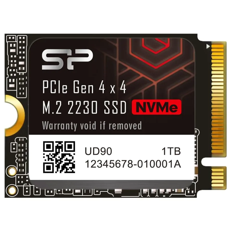 Silicon Power 1 TB M.2 2230 NVMe SSD — Product photo