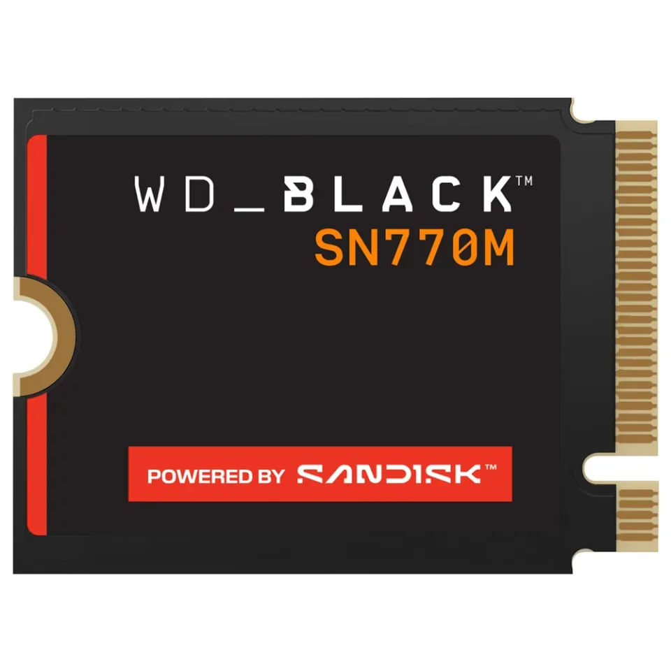 SanDisk WD_Black SN770M 500 GB M.2 2230 NVMe SSD — Product photo
