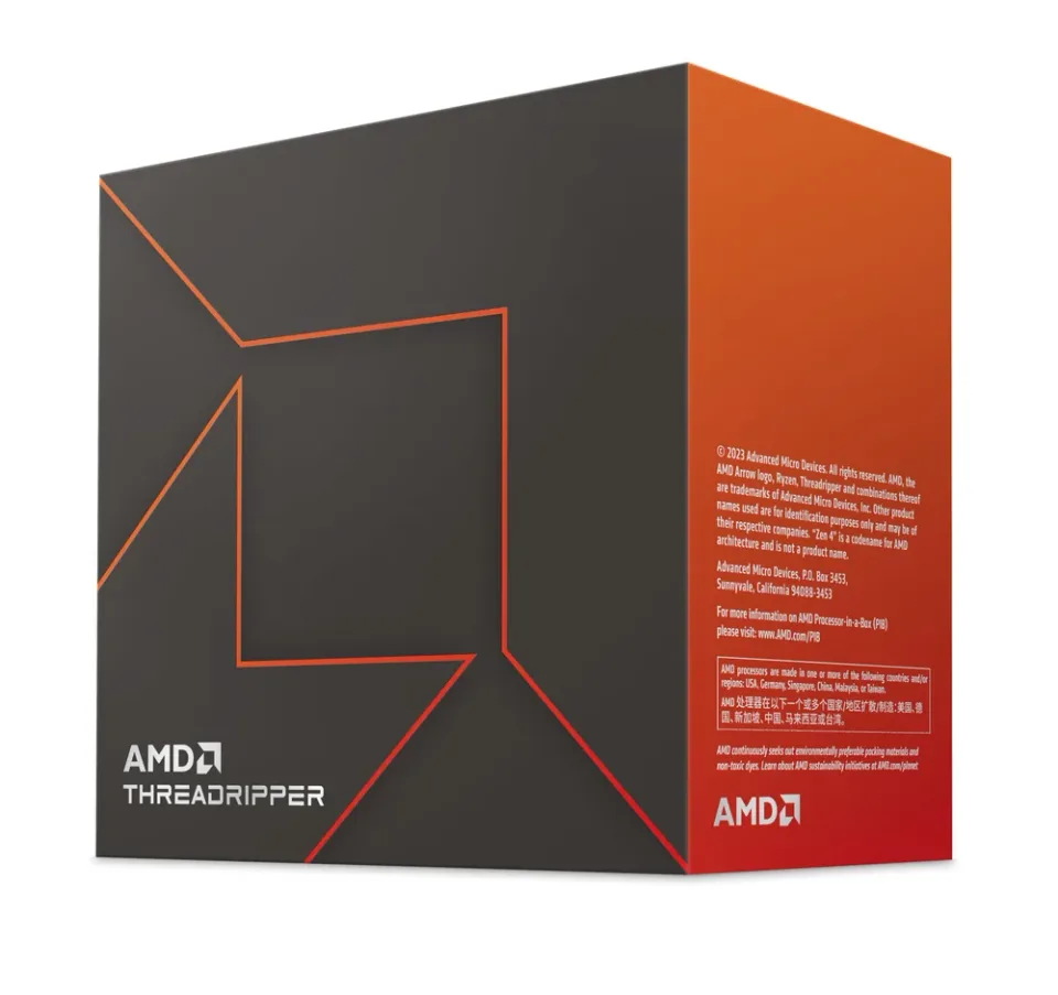 AMD Ryzen Threadripper 7960X processor — Product photo