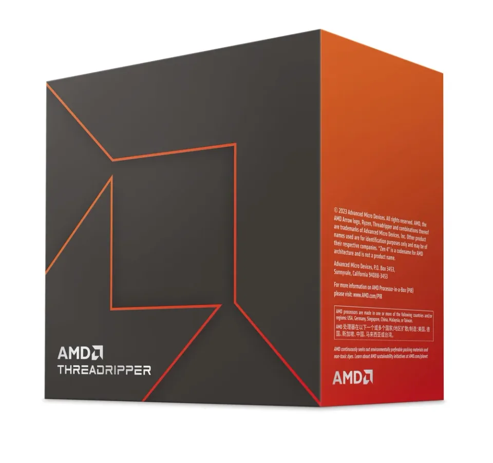 AMD Ryzen Threadripper 7970X processor — Product photo
