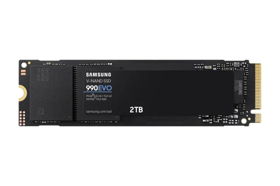Samsung 990 EVO 2 TB M.2 2280 NVMe SSD — Product photo