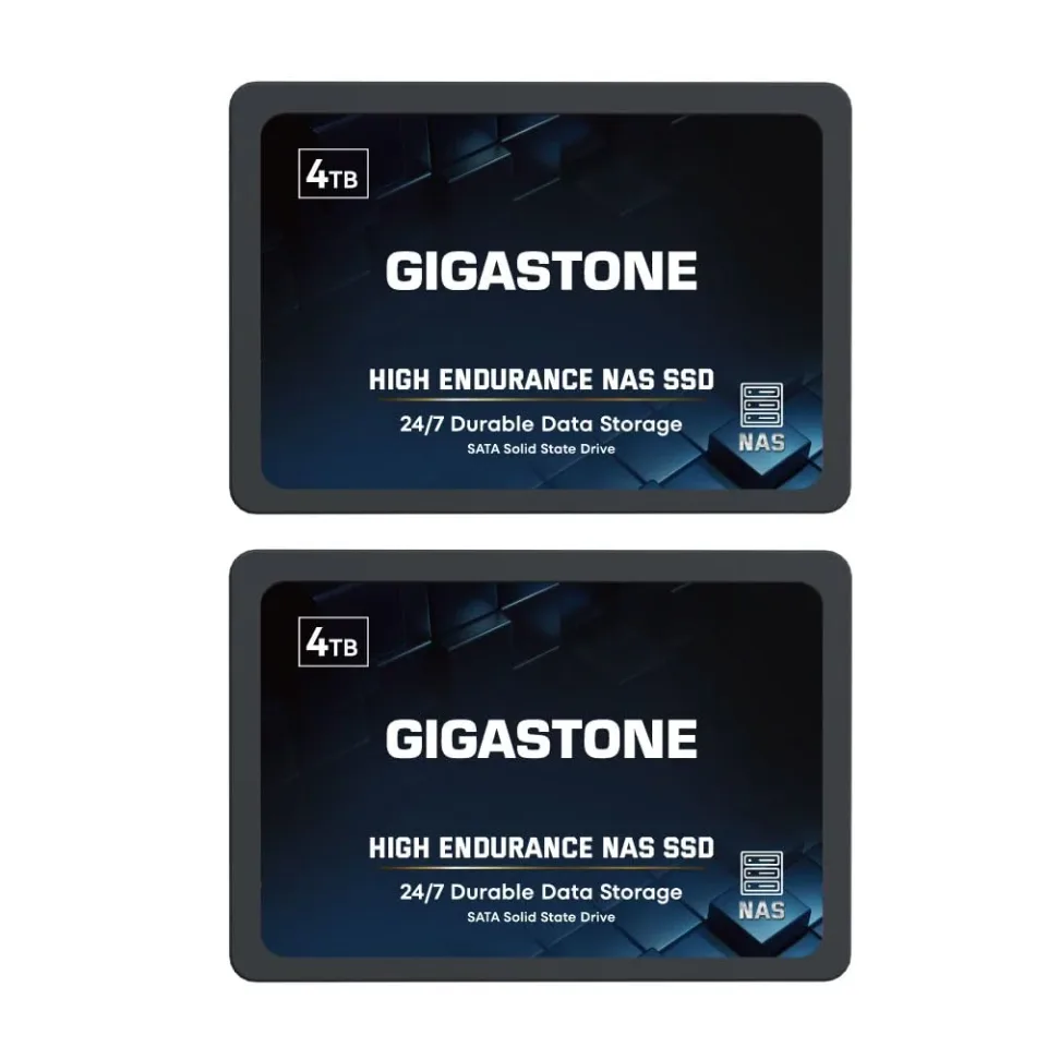 Gigastone High Endurance 4 TB 2.5-inch SATA SSD (2-pack) — Product photo