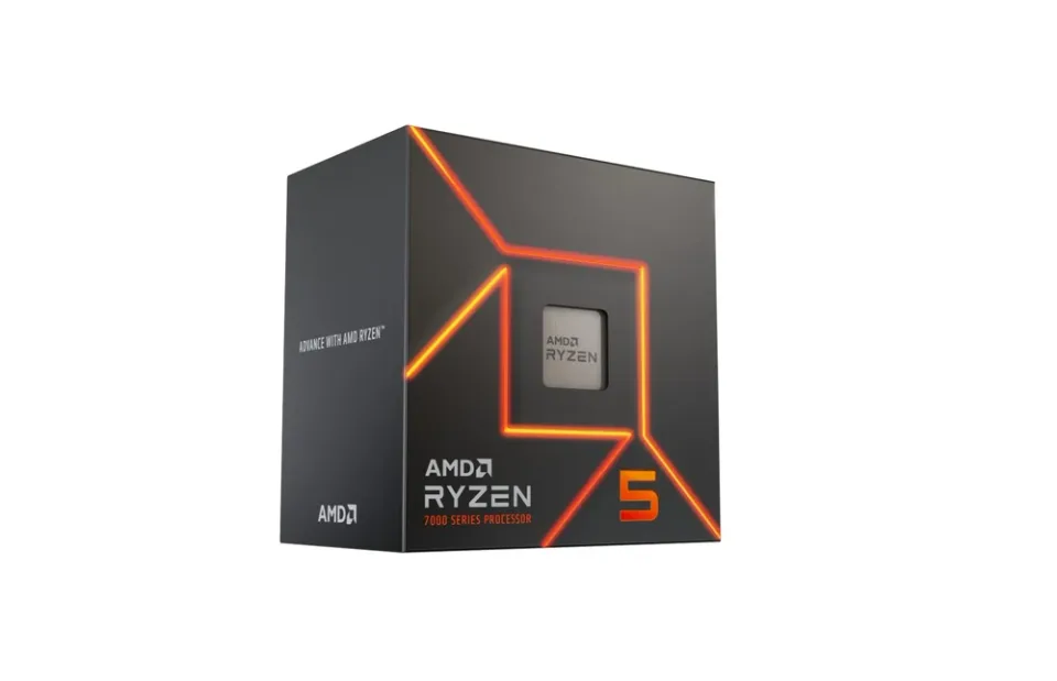 AMD Ryzen 5 7500F processor — Product photo