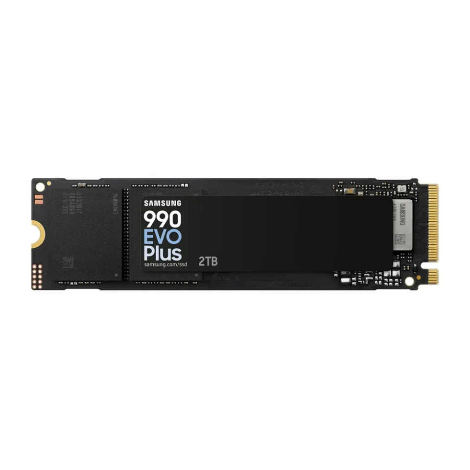 Samsung 990 EVO Plus 2 TB NVMe SSD — Product photo