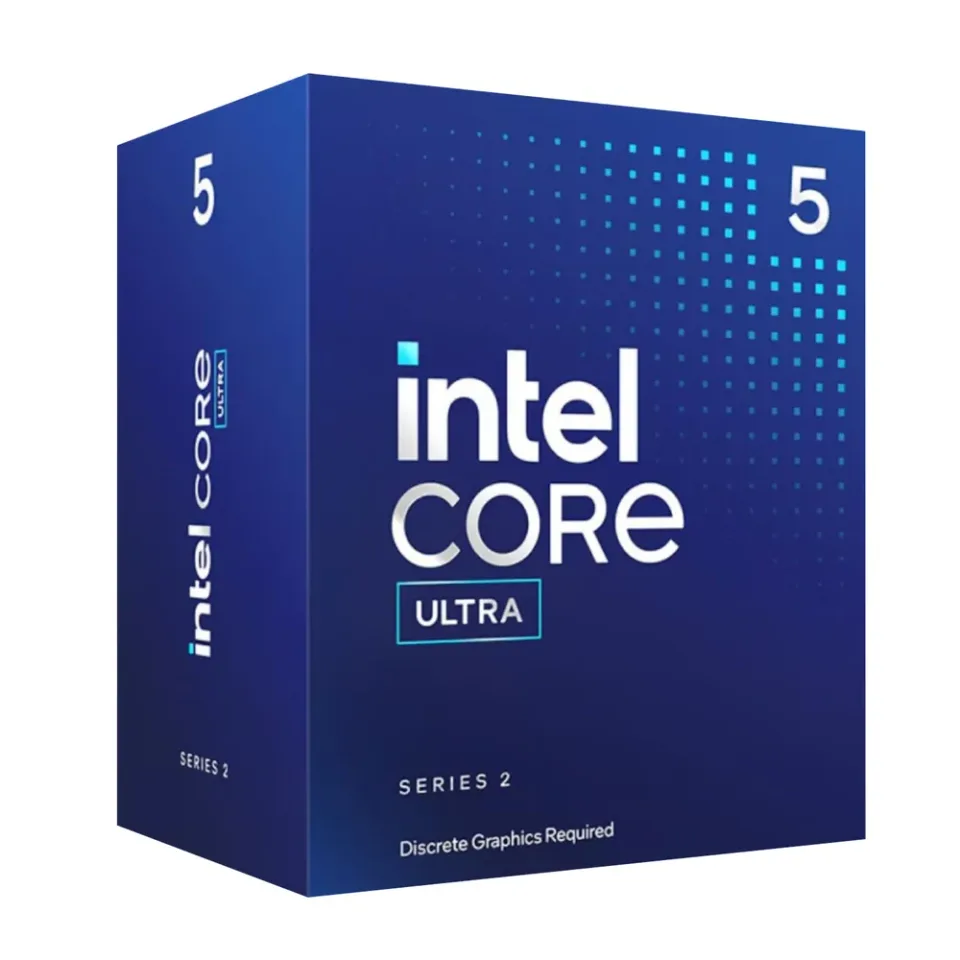 Intel Core Ultra 5 225F processor — Product photo