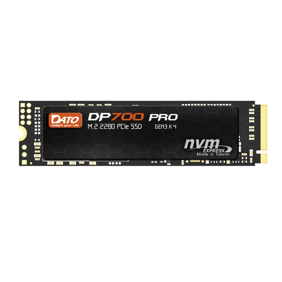 DATO 512 GB M.2 2280 NVMe SSD — Product photo