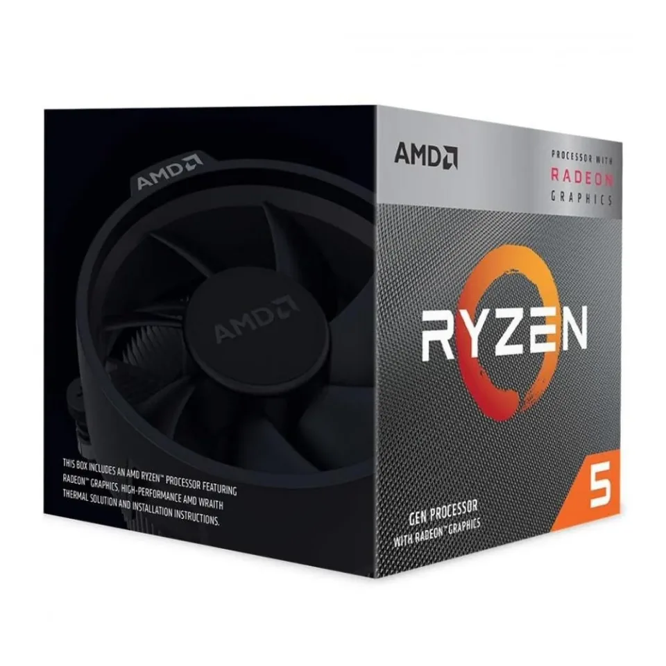 AMD Ryzen 5 3400G processor — Product photo