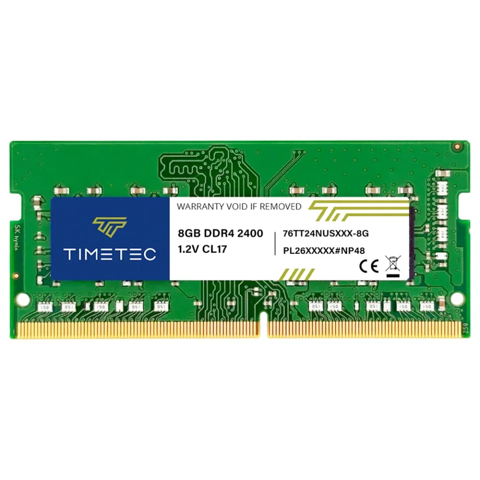 Timetec Premium 8 GB (1 x 8 GB) DDR4 2400 MT/s laptop memory — Product photo