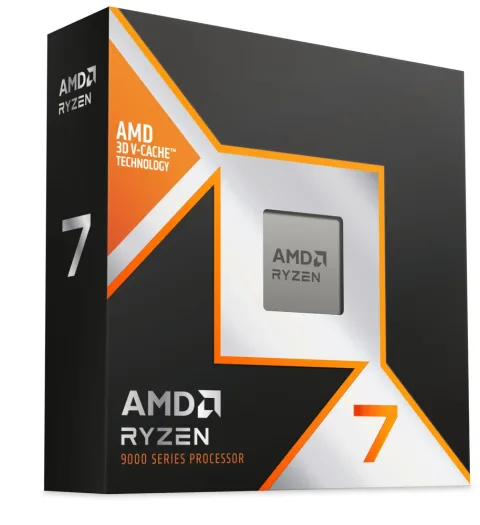 AMD Ryzen 7 9850X3D processor — Product photo