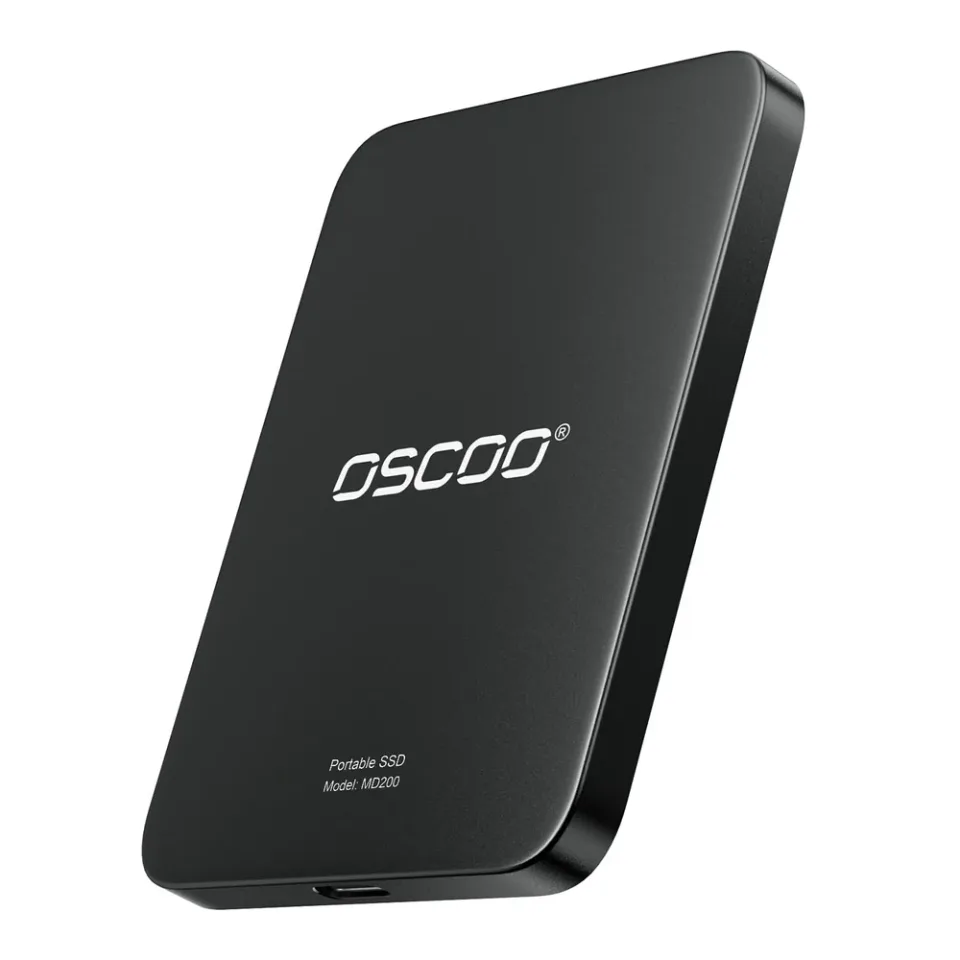OSCOO Magnetic 512 GB portable SSD — Product photo