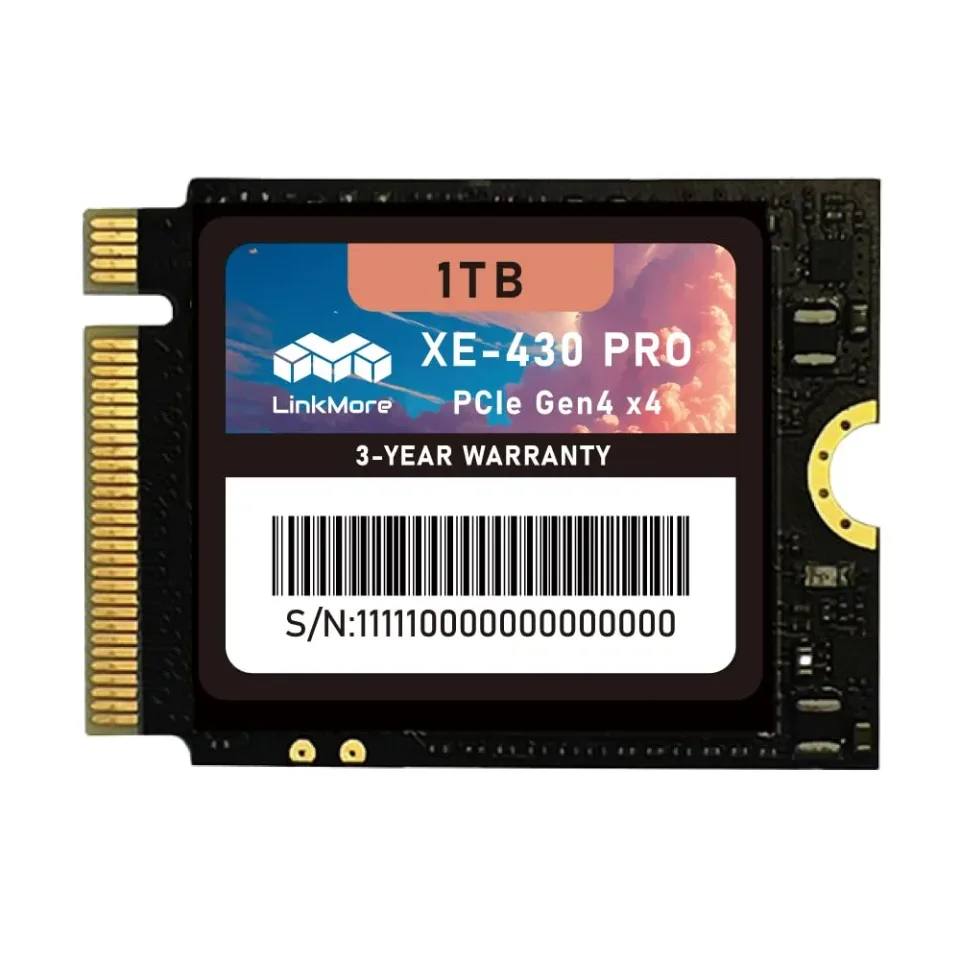 LinkMore XE-430 PRO 1 TB M.2 2230 NVMe SSD — Product photo