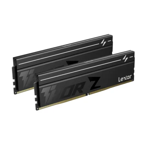 Lexar Thor Z OC 32 GB (2 x 16 GB) DDR5 6000 MT/s desktop memory kit — Product photo