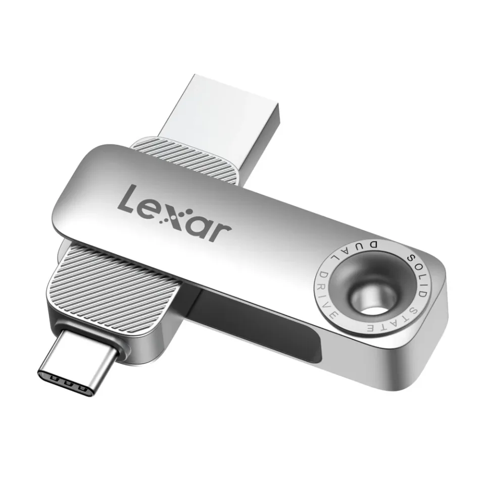 Lexar D50E 128 GB SSD stick — Product photo