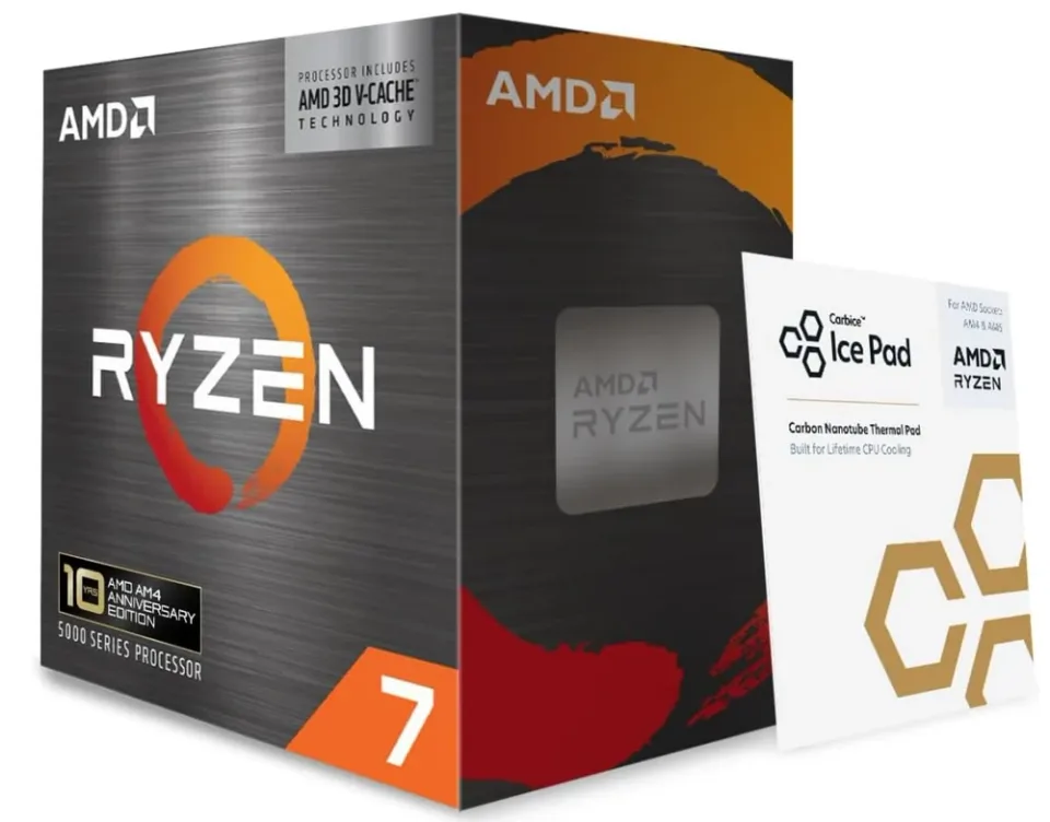 AMD Ryzen 7 5800X3D processor — Product photo