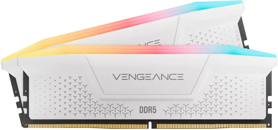 Corsair Vengeance RGB RS 32 GB (2 x 16 GB) DDR5 6000 MT/s memory kit — Product photo