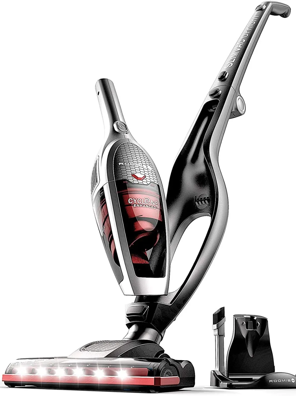 Roomie Tec Vincent SlimVac cordless upright vacuum — Product source photo